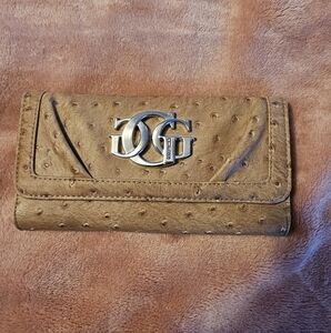 Tan Leather Women's Wallet